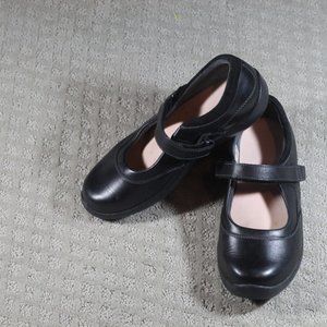 Anodyne Sz 6.5W Diabetic Maryjane Flats Orthopedic Mary Janes Walking Work Wear
